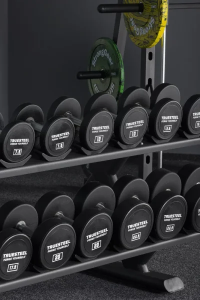 Polyurethane dumbbells: individual and sets - Gewicht: 47.5 kg