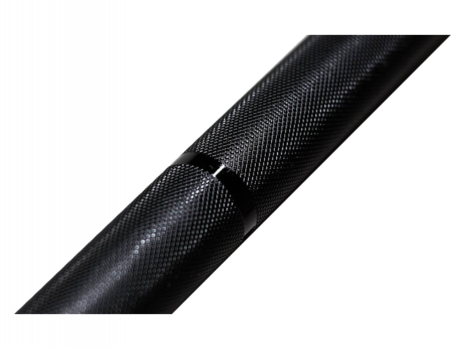 Strongest Olympic Bar 2.0 - Center knurling: With center knurling - Titanium sleeves