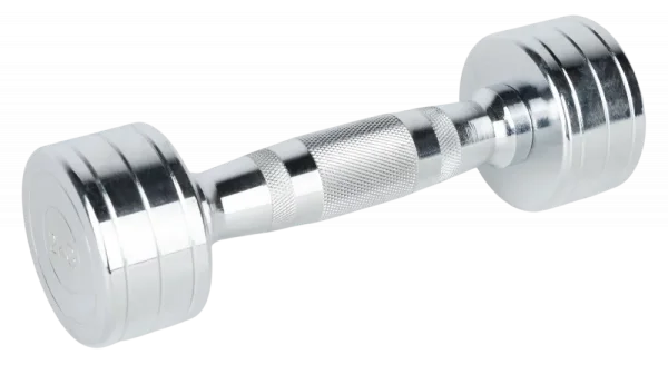Jednoručná chrómovaná činka 2 kg StrongGear