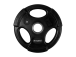 Černé pogumované Tri-Grip kotouče 50 mm - Váha: 25 kg