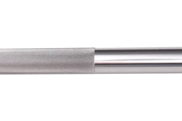 Deadlift bar 20 kg 27 mm ocelová olympijská osa StrongGear detail
