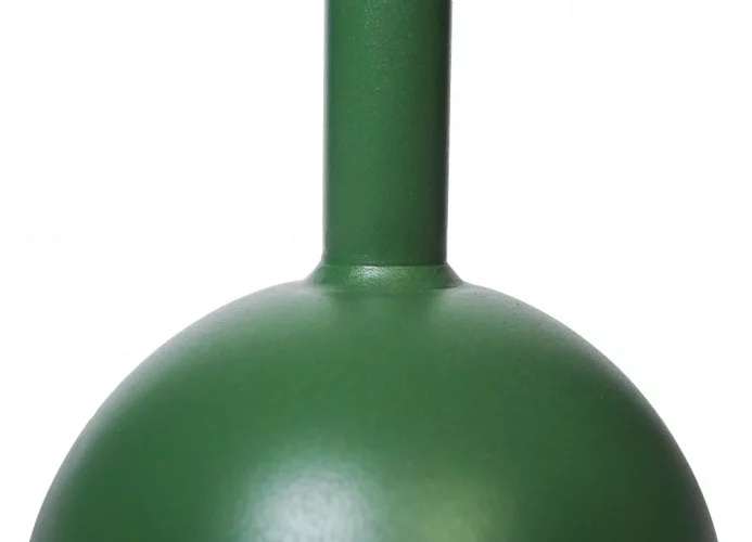 Macebell činka 10kg oceľ zelená farba StrongGear detail