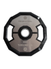 Dual Grip Black Weight Plate - Weight: 20 kg