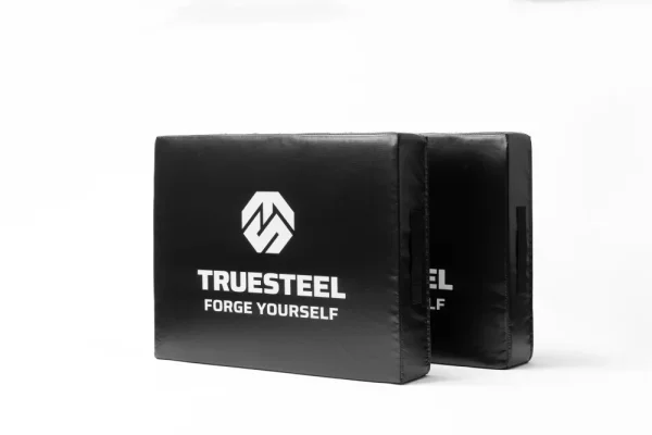 Barbell dropping pads - Colour: Black - 75 x 60 x 15 cm