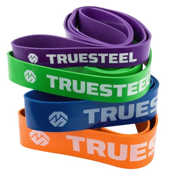 Power Bands - Resistance bands - Power band Variant: Beast Power Band Set 4 pcs (Purple + Green + Blue + Orange)