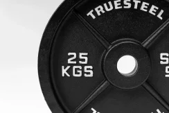Cast iron weight plates: 5 - 25 kg