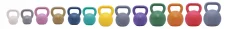 Oceľový farebný Kettlebell 8 - 18 - 2. AKOSŤ