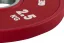 Gummierte hantelscheiben 2.5 kg rot StrongGear Detail