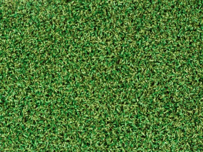 Gumová podlaha s umelou trávou do posilňovne