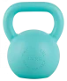 Turquoise Steel Kettlebell 4 kg - 36 kg - Gewicht: 24 kg