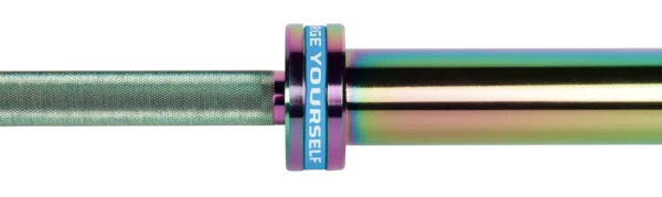Weightlifting Titan Bar - Zentral Rändeln: Without center knurling