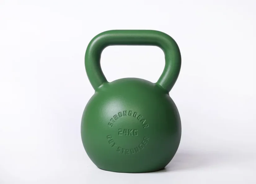 Kettlebell 24kg StrongGear zelený