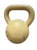 Ocelový barevný Kettlebell 10 - 2. JAKOST
