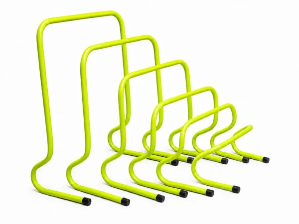 Atletické prekážky Hurdles - zelené - Výška: 15 cm